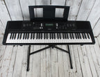 Yamaha PSR-EW310 Keyboard 76 Key Touch Sensitive Keyboard with Stand Power Supply & Headphones