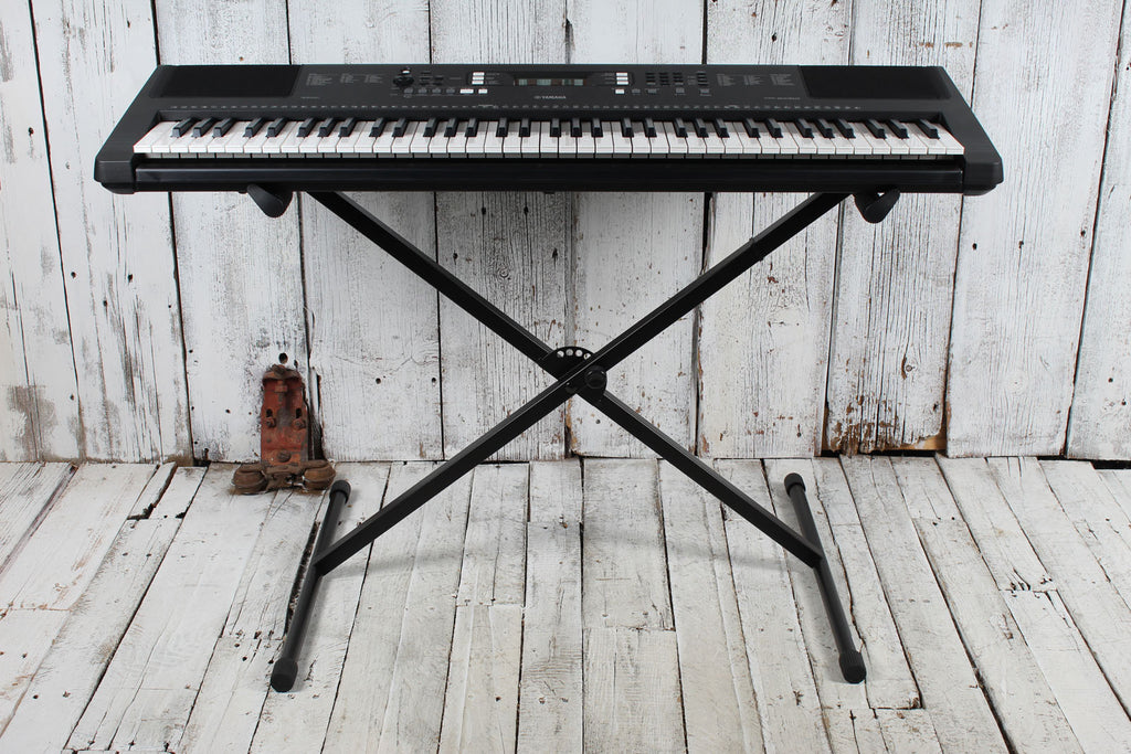 Yamaha PSR-EW310 Keyboard 76 Key Touch Sensitive Keyboard with Stand Power Supply & Headphones