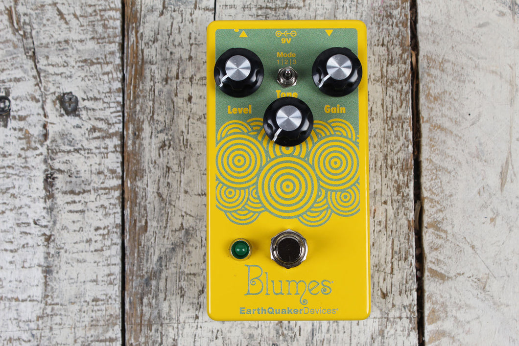 EarthQuaker Blumes Low Signal Shredder Electric Guitar Overdrive Effects Pedal