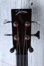 Load image into Gallery viewer, Johnson JG-622-E Deep Body Jumbo Acoustic Electric Bass Guitar Natural Gloss