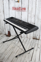 Yamaha PSR-EW310 Keyboard 76 Key Touch Sensitive Keyboard with Stand Power Supply & Headphones