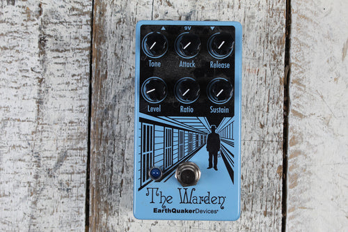 EarthQuaker The Warden V2 Compressor Electric Guitar Compressor Effects Pedal