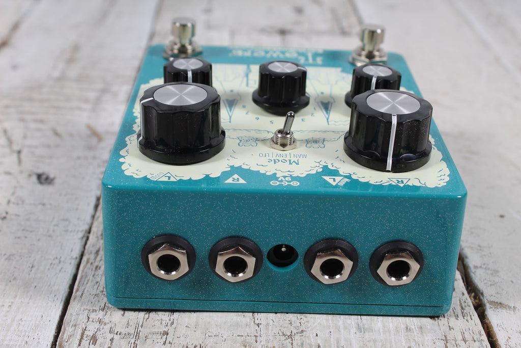 EarthQuaker Devices Towers V1 Pedal Electric Guitar Reverb Effects Pedal