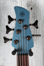 Yamaha TRBX305 5 String Electric Bass Guitar w EQ Active Circuitry Factory Blue