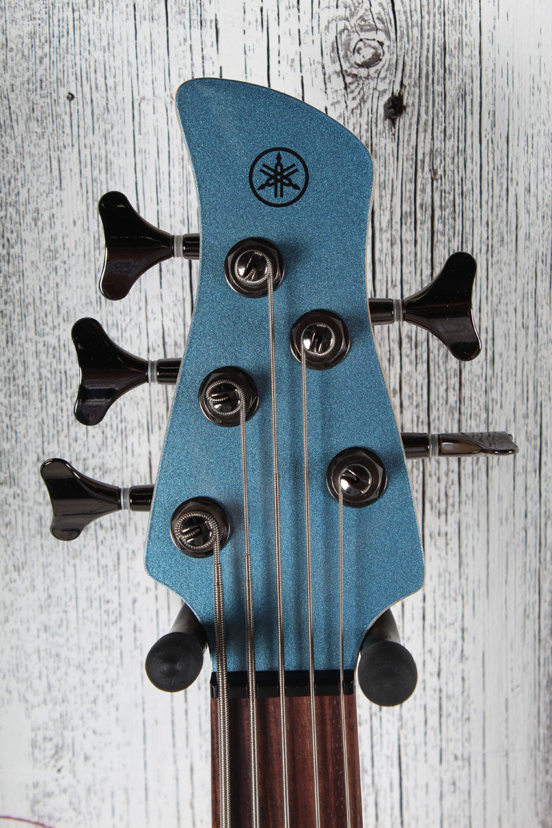Yamaha TRBX305 5 String Electric Bass Guitar w EQ Active Circuitry Factory Blue