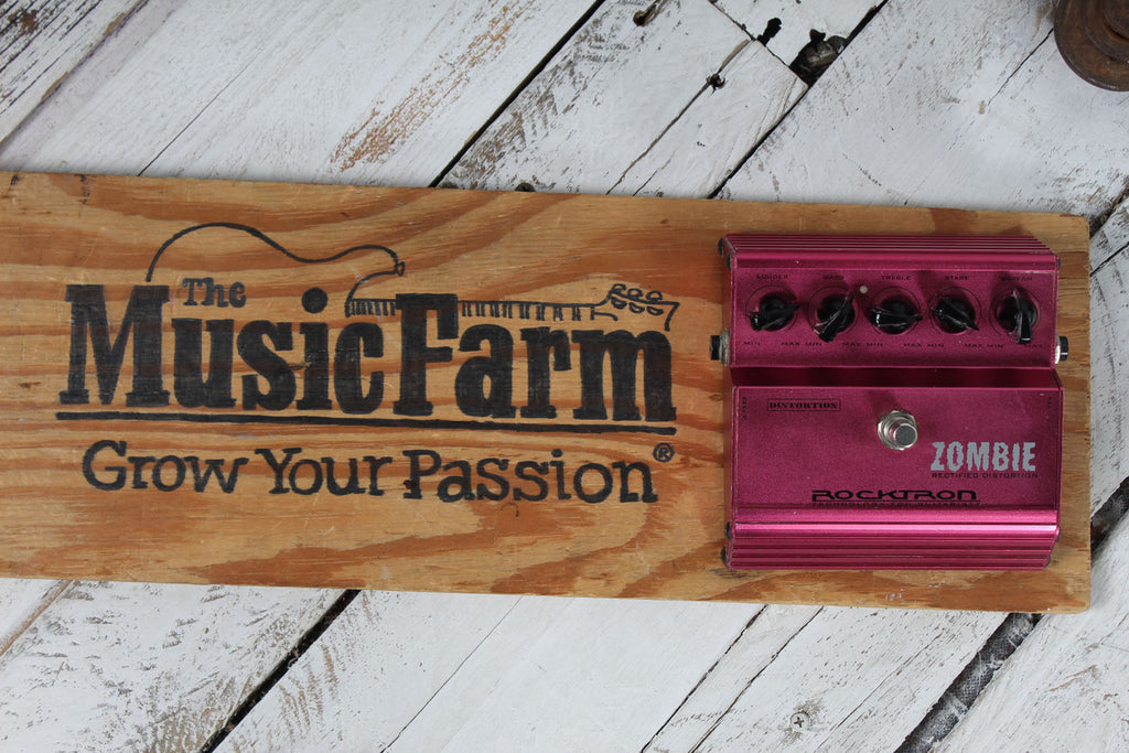 Rocktron Zombie Rectified Distortion Pedal Electric Guitar Distortion Effects Pedal