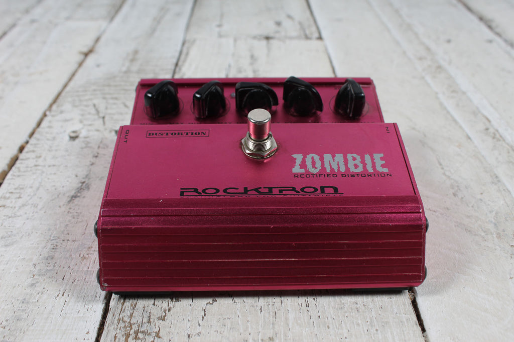 Rocktron Zombie Rectified Distortion Pedal Electric Guitar Distortion Effects Pedal