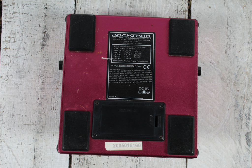 Rocktron Zombie Rectified Distortion Pedal Electric Guitar Distortion Effects Pedal