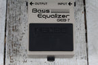 Boss GEB-7 Bass EQ Pedal Electric Bass Guitar Effects Pedal