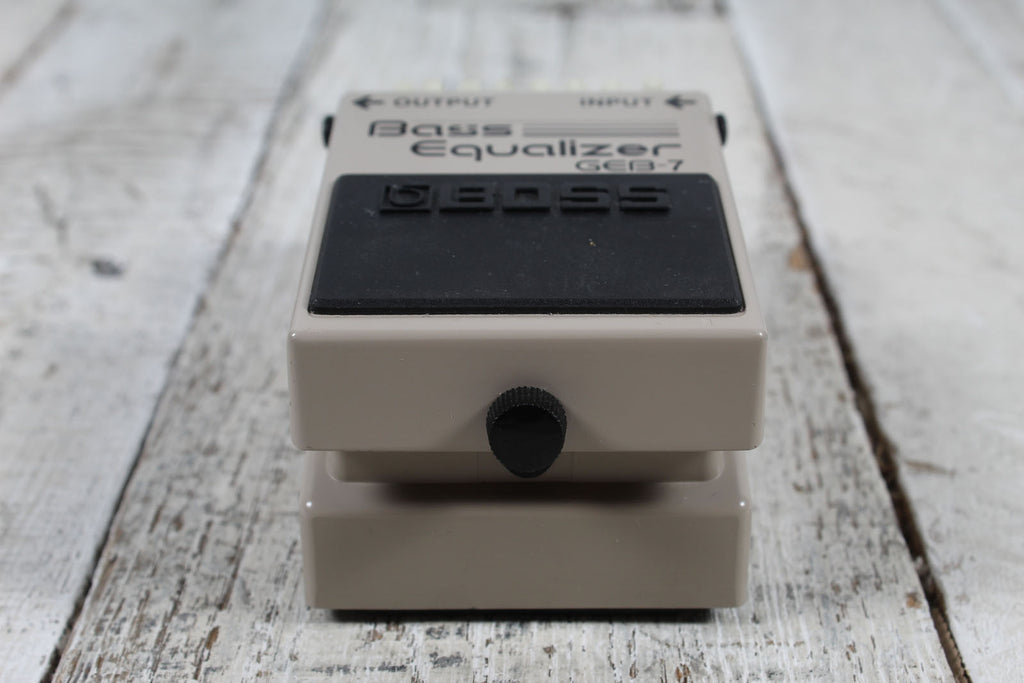 Boss GEB-7 Bass EQ Pedal Electric Bass Guitar Effects Pedal