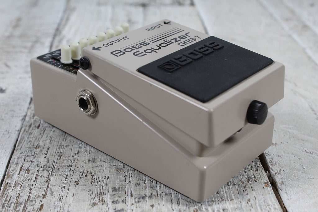 Boss GEB-7 Bass EQ Pedal Electric Bass Guitar Effects Pedal