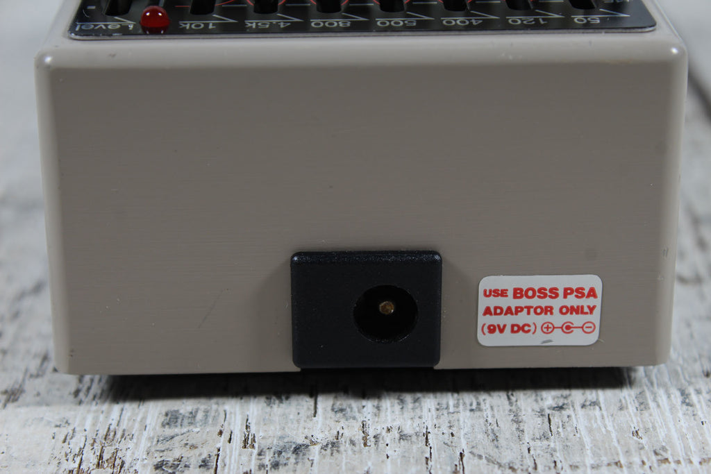 Boss GEB-7 Bass EQ Pedal Electric Bass Guitar Effects Pedal