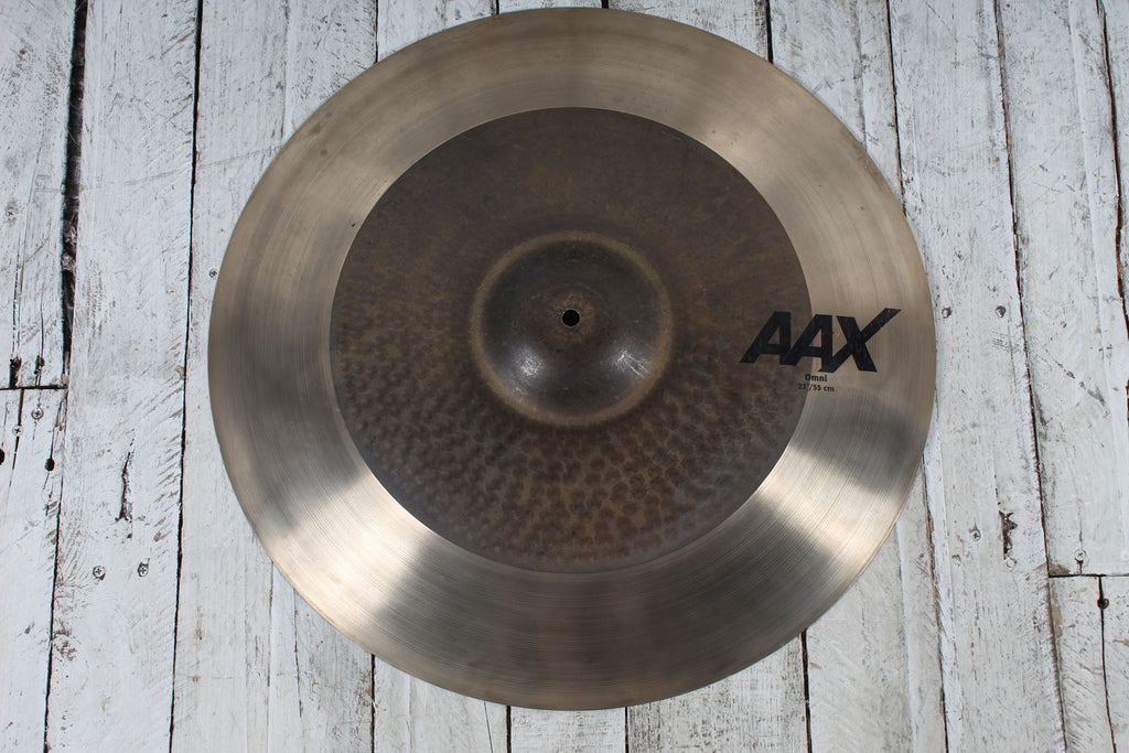 Sabian AAX Omni 22 Inch Crash / Ride Cymbal 22" Crash Ride Drum Cymbal 222OMX
