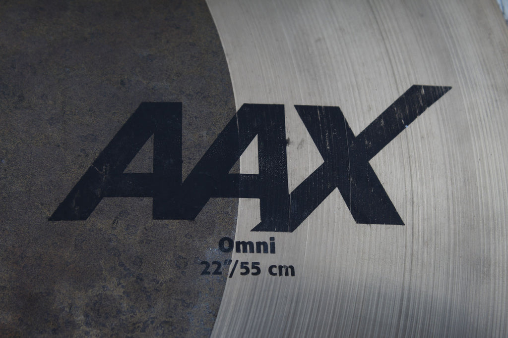Sabian AAX Omni 22 Inch Crash / Ride Cymbal 22" Crash Ride Drum Cymbal 222OMX