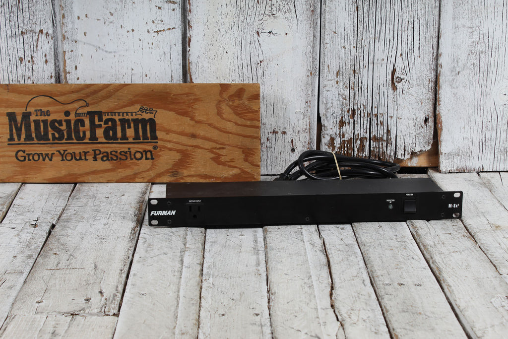 Furman M-8x2 Merit Series 8 Outlet Power Conditioner and Surge Protector