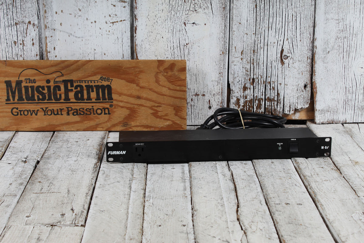 Furman M-8x2 Merit Series 8 Outlet Power Conditioner and Surge Protector