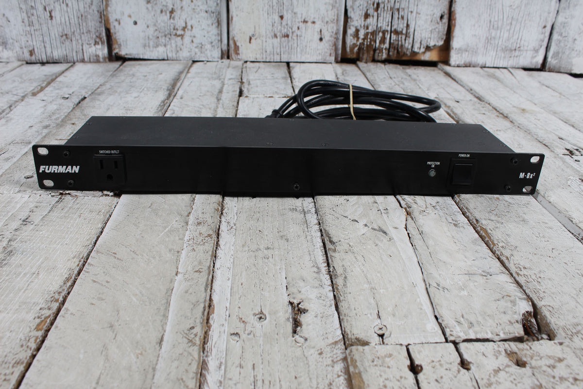 Furman M-8x2 Merit Series 8 Outlet Power Conditioner and Surge Protector