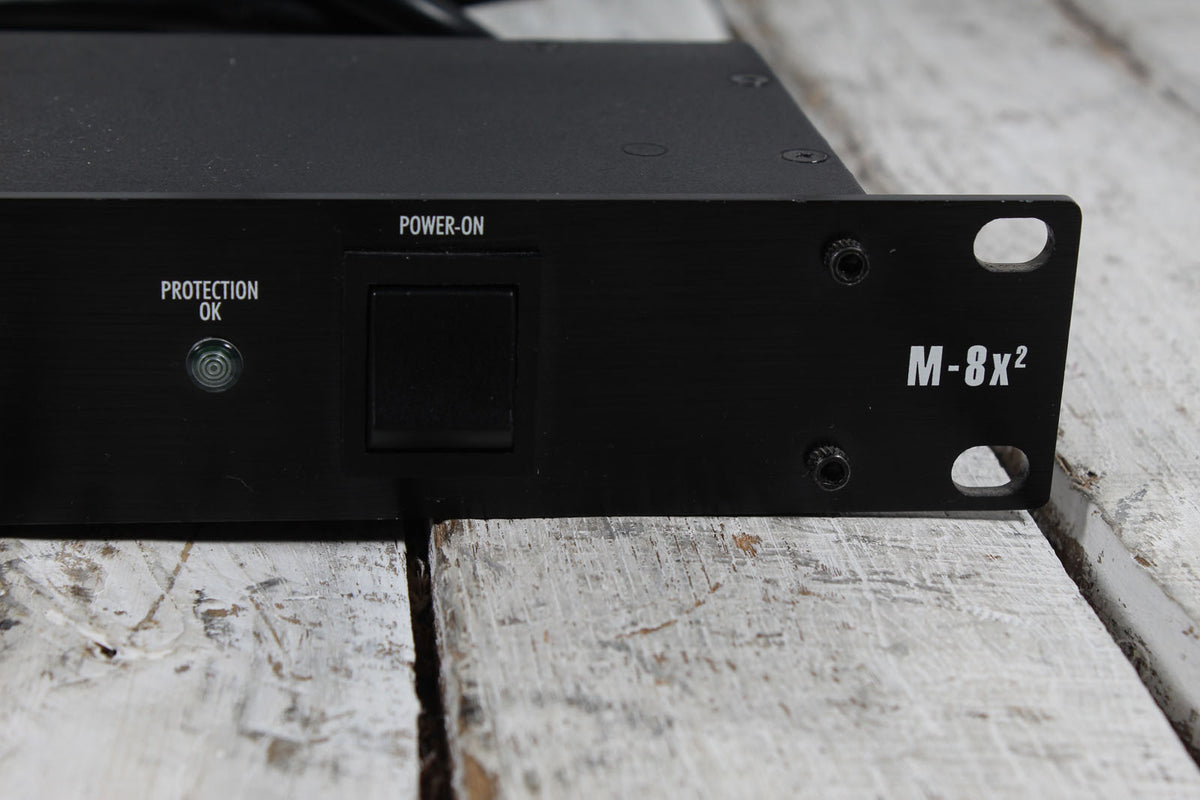 Furman M-8x2 Merit Series 8 Outlet Power Conditioner and Surge Protector