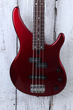 Load image into Gallery viewer, Yamaha TRBX174 RM Double Cutaway 4 String Electric Bass Guitar Red Metallic