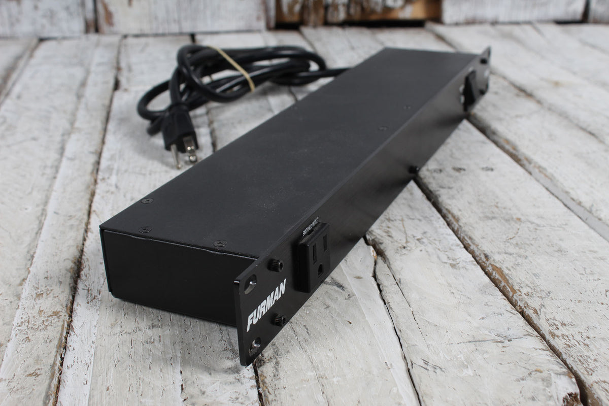 Furman M-8x2 Merit Series 8 Outlet Power Conditioner and Surge Protector