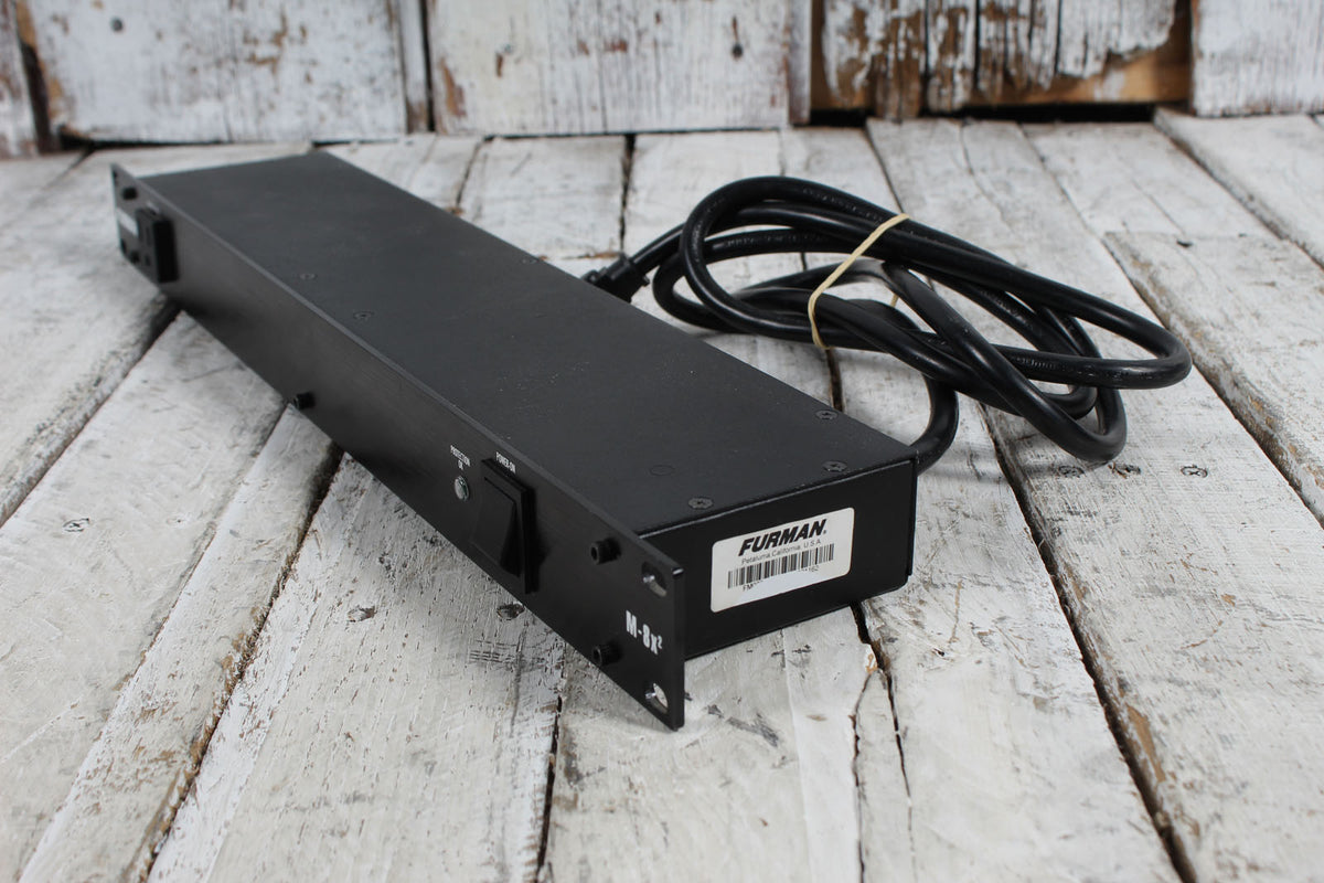 Furman M-8x2 Merit Series 8 Outlet Power Conditioner and Surge Protector