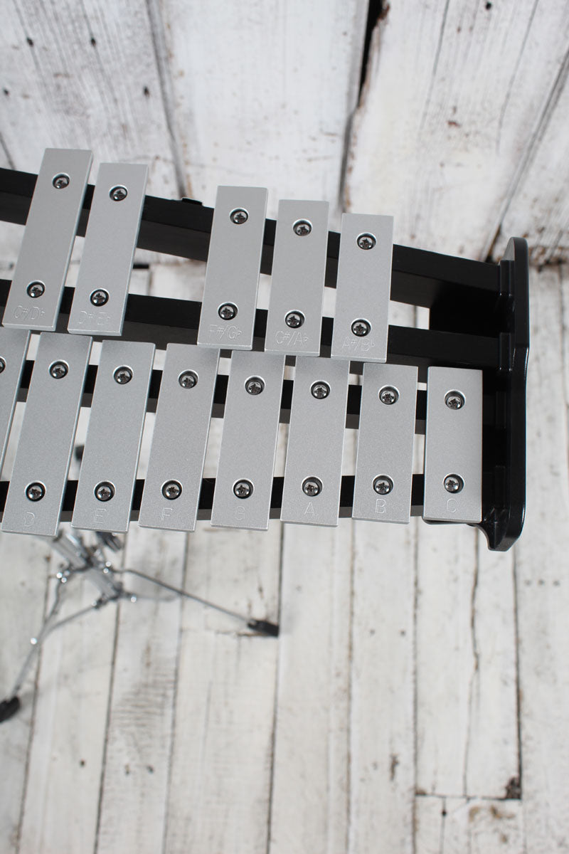 Pearl Bell Kit Student Bell Kit Xylophone Bell Kit with Practice Pad and Gig Bag