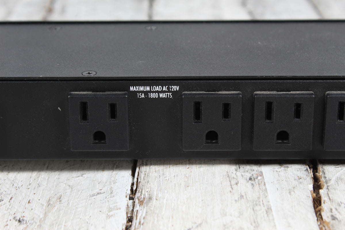 Furman M-8x2 Merit Series 8 Outlet Power Conditioner and Surge Protector