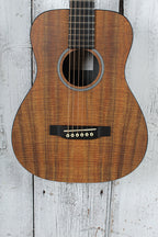 Martin LXK2 Koa Pattern Little Martin Acoustic Guitar Travel Guitar with Gig Bag