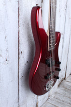 Load image into Gallery viewer, Yamaha TRBX174 RM Double Cutaway 4 String Electric Bass Guitar Red Metallic