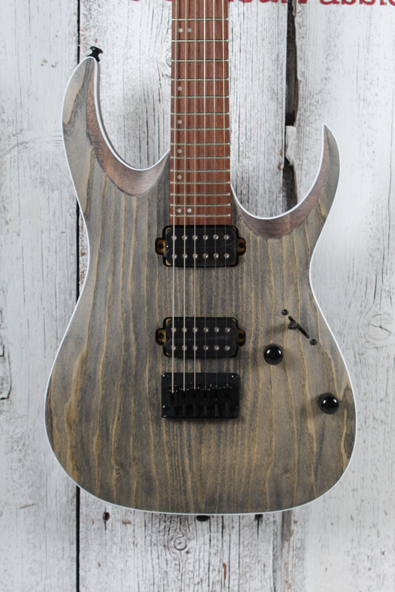 Ibanez RGA Series RGA42AH Solid Body Electric Guitar Black Stained Main image