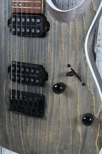 Ibanez RGA Series RGA42AH Solid Body Electric Guitar Black Stained