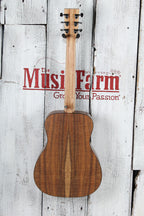 Martin LXK2 Koa Pattern Little Martin Acoustic Guitar Travel Guitar with Gig Bag