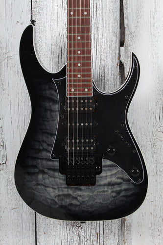 Ibanez RG450QMB Electric Guitar Quilt Maple Top Transparent Gray Burst