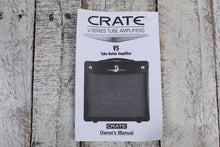 Load image into Gallery viewer, Crate V5 Electric Guitar Combo Amplifier with Manual and Amp Cover