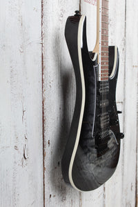 Ibanez RG450QMB Electric Guitar Quilt Maple Top Transparent Gray Burst
