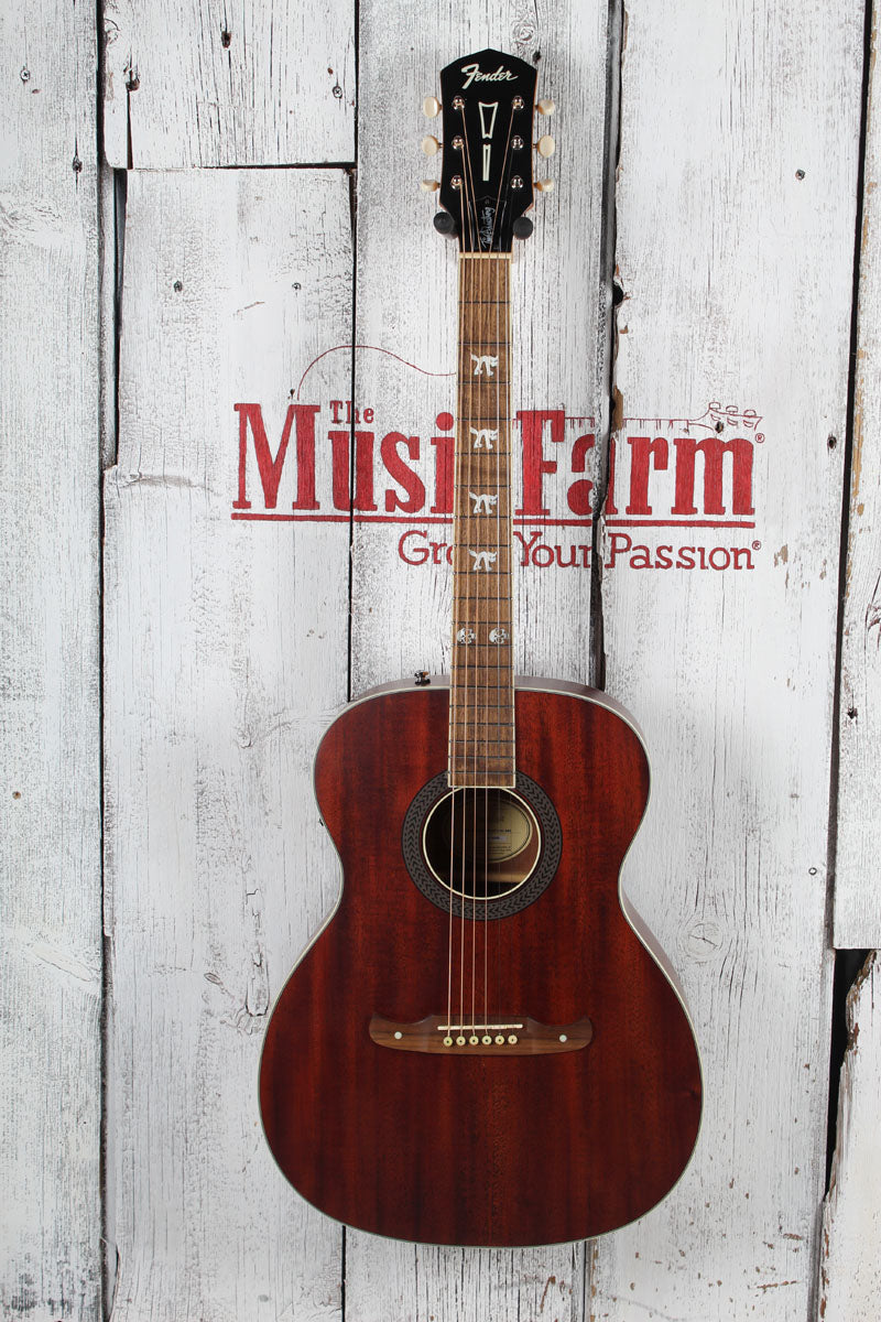Fender Tim Armstrong Hellcat Concert Acoustic Electric Guitar with Gig Bag