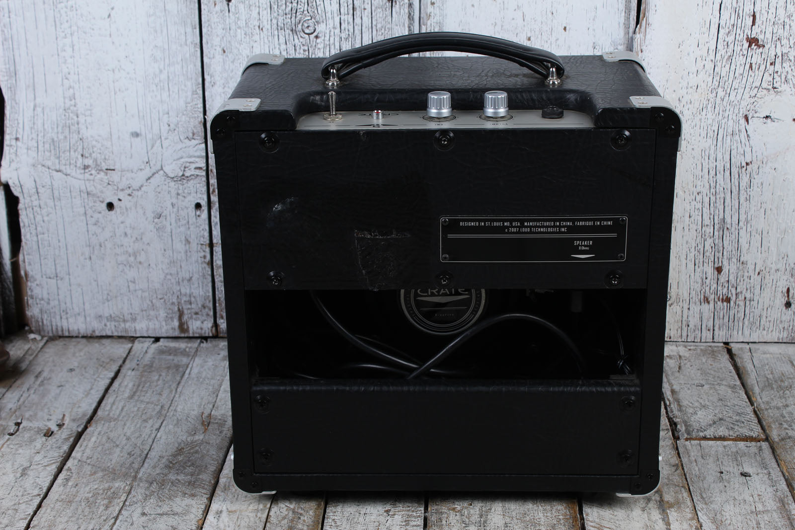 Crate V5 Electric Guitar Combo Amplifier with Manual and Amp Cover