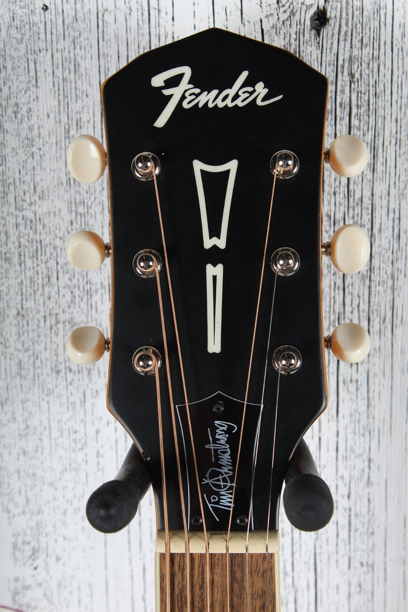 Fender Tim Armstrong Hellcat Concert Acoustic Electric Guitar with Gig Bag