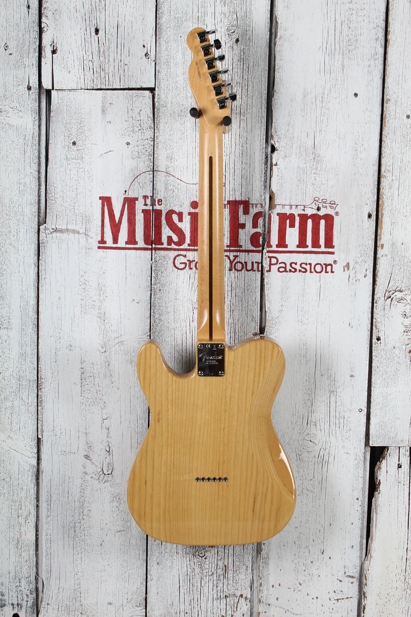 Fender 2016 American Standard Telecaster Natural Ash Electric Guitar with Case