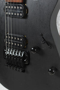 Ibanez RGRT420 Solid Body Electric Guitar Weathered Black Finish