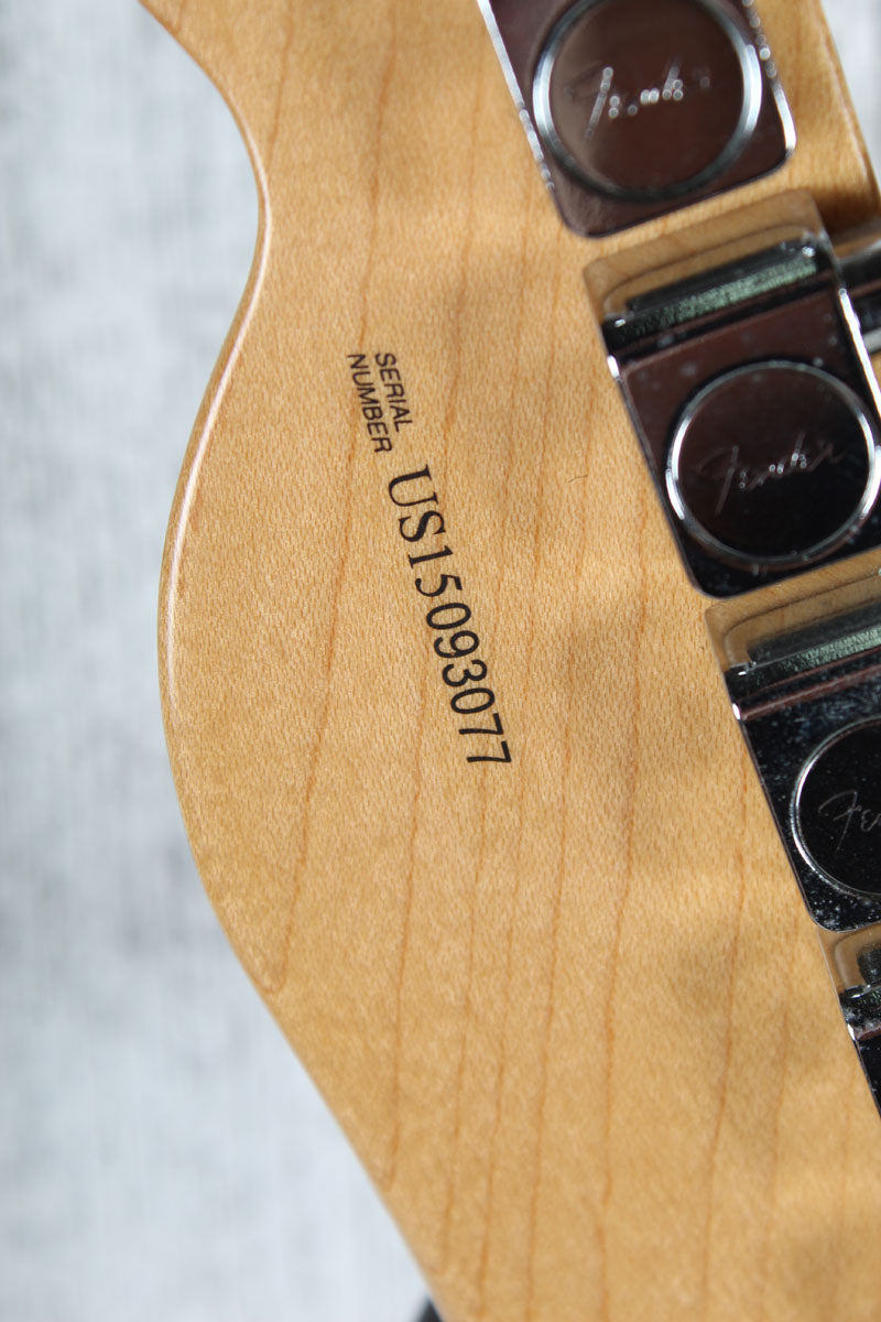 Fender 2016 American Standard Telecaster Natural Ash Electric Guitar with Case