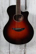 Yamaha APX600 Thinline Cutaway Acoustic Electric Guitar Old Violin Sunburst
