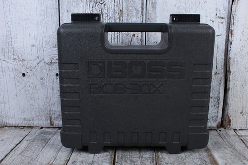 Boss BCB-30X Compact Guitar Effects Pedal Board and Case w Customizable Insert