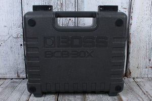 Boss BCB-30X Compact Guitar Effects Pedal Board and Case w Customizable Insert