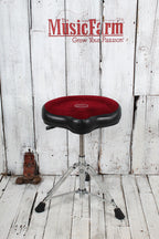 Roc N Soc Nitro Drum Throne with Hugger Seat Drum Throne Red