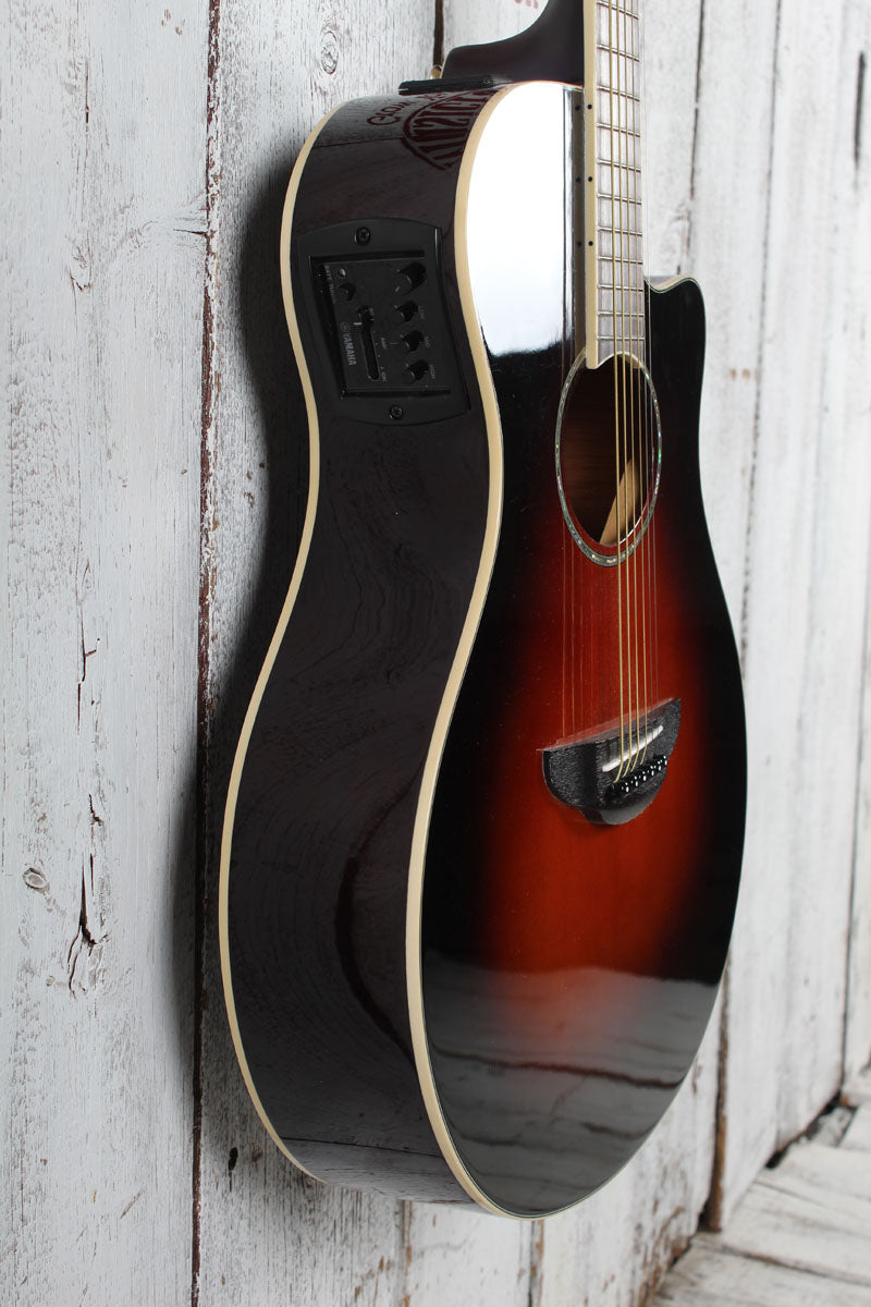 Yamaha APX600 Thinline Cutaway Acoustic Electric Guitar Old Violin Sunburst