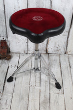 Roc N Soc Nitro Drum Throne with Hugger Seat Drum Throne Red