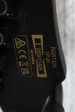 Load image into Gallery viewer, Ibanez RGRT420 Solid Body Electric Guitar Weathered Black Finish