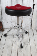 Roc N Soc Nitro Drum Throne with Hugger Seat Drum Throne Red
