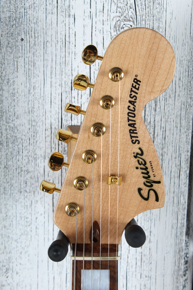 Fender Squier 40th Anniversary Stratocaster Gold Edition Electric Guitar